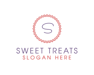 Confectionery - Cute Confectionery Stamp logo design