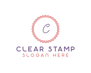 Cute Confectionery Stamp logo design