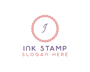 Cute Confectionery Stamp logo design