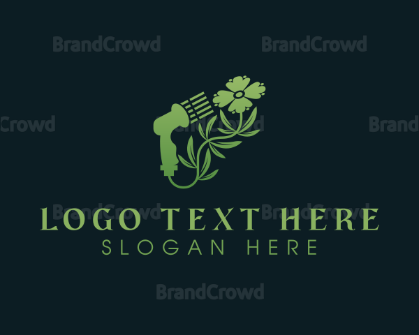 Flower Gardening Hose Logo