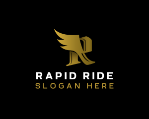 Premium Luxury Wing  logo design