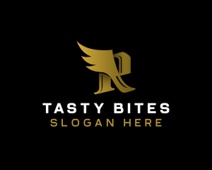 Gold - Premium Luxury Wing logo design