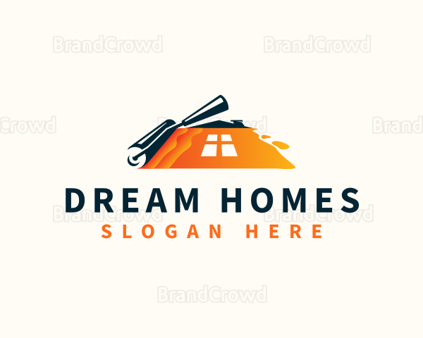 Home Renovation Painting Logo