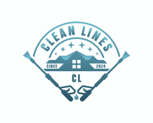 Clean Pressure Washing logo design