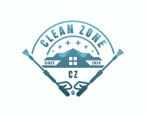 Clean Pressure Washing logo design