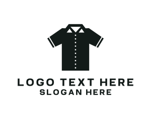 Laundromat - Geometric Polo Shirt logo design
