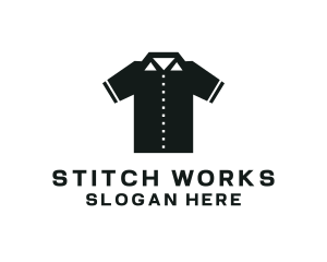 Geometric Polo Shirt logo design