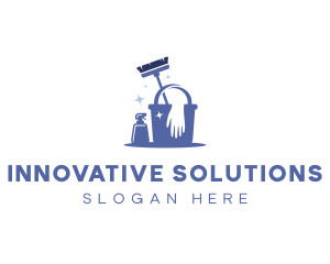 Cleaning Products Disinfection logo design