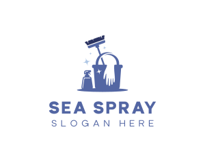 Cleaning Products Disinfection logo design