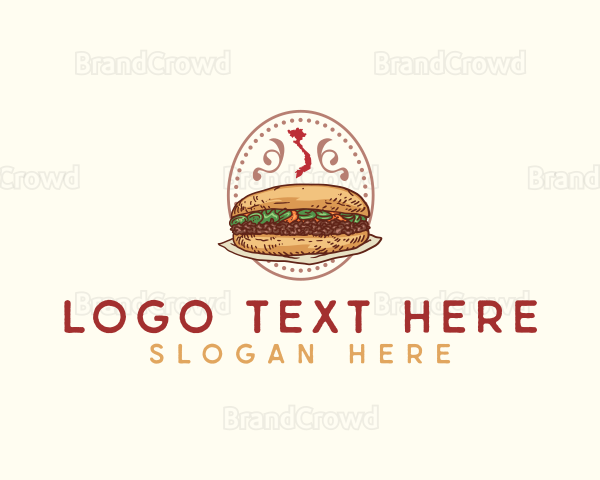 Vietnam Sandwich Banh Mi Logo