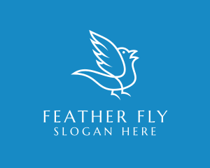 Flying Pigeon Wing logo design