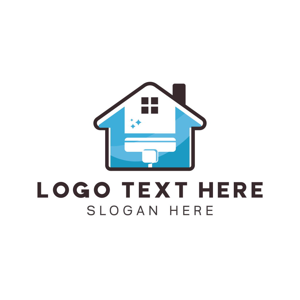 cleaning-house-housekeeping-logo-brandcrowd-logo-maker