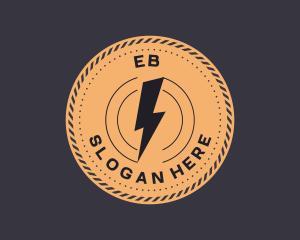 Electrical Thunder Bolt Logo