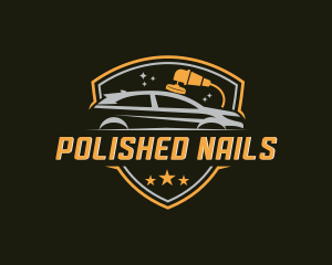 Automobile Car Polishing logo design