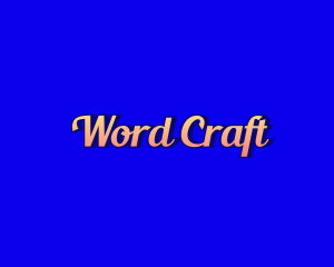 Word - Retro Script Fashion logo design