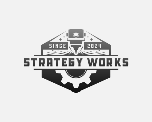 Industrial Laser Metalworks logo design