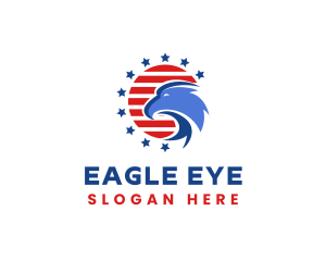 America Eagle Bird logo design