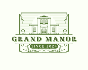 Manor Mansion Realty logo design