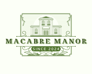 Manor Mansion Realty logo design