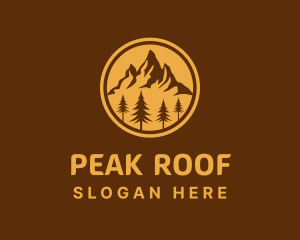 Rocky Mountain Peak  logo design