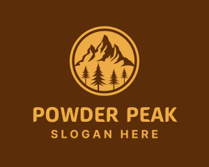 Rocky Mountain Peak  logo design