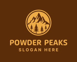 Rocky Mountain Peak  logo design