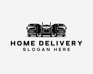 Cargo Vehicle Transportation logo design