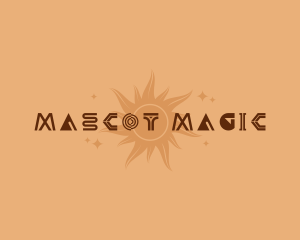 Mystical Antique Sun logo design