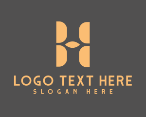 Resort - Classic Resort Letter H logo design