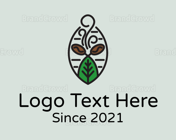 Organic Coffee Farm Logo