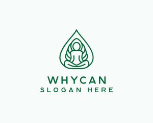 Yoga Meditation Holistic Logo