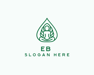 Organic - Yoga Meditation Holistic logo design