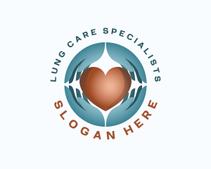 Heart Care Support logo design