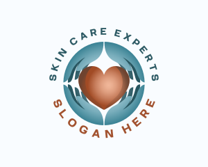 Heart Care Support logo design