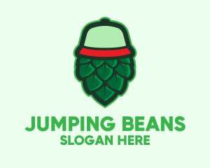 Hops Flower Cap  logo design