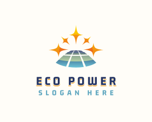 Renewable - Sustainable Solar Panel logo design