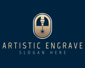 Laser Engraving Tool logo design