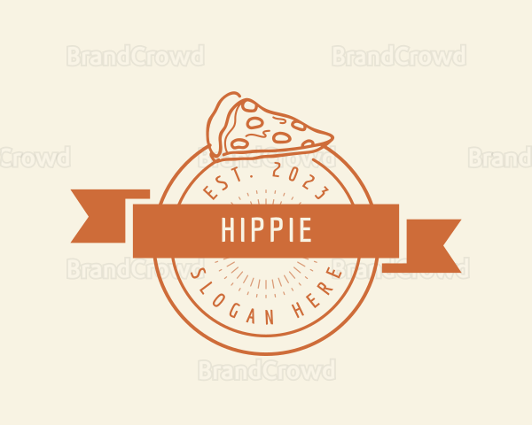 Pizza Pizzeria Diner Logo