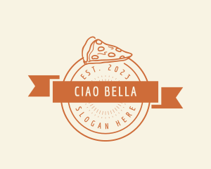 Pizza Pizzeria Diner logo design