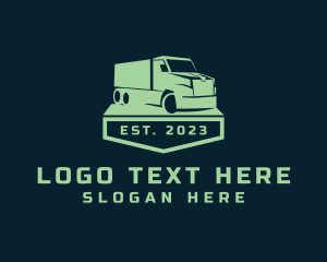 Delivery - Truck Logistics Cargo logo design