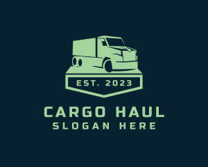 Truck Logistics Cargo logo design