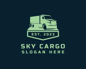 Truck Logistics Cargo logo design