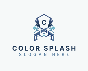 Building Pressure Washing logo design