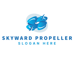 Fan Propeller Ventilation logo design