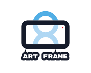 Frame - Human Camera Frame logo design