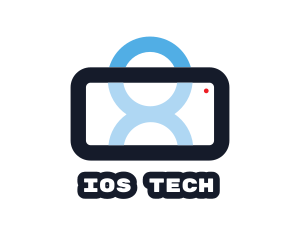 Ios - Human Camera Frame logo design