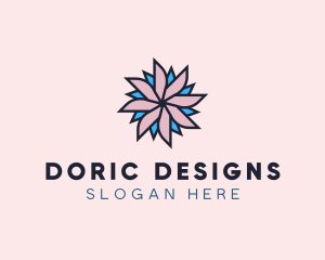 Flower Shop Decorative logo design