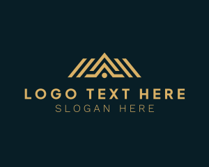 Lease - House Builder Roof logo design