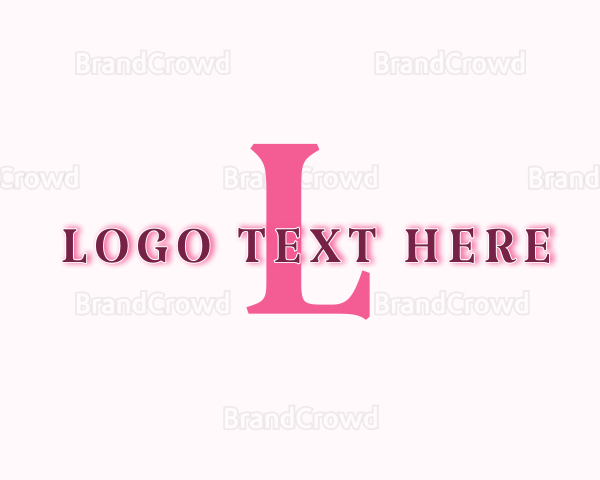 Feminine Fashion Accessory Logo