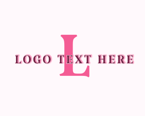 Makeup - Feminine Fashion Accessory logo design